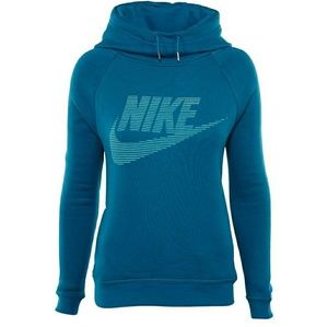 Nike Sportswear Rally Funnel Neck Green Abyss Hood